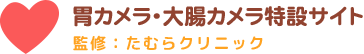 胃カメラ・大腸カメラ特設サイト 監修：たむらクリニック